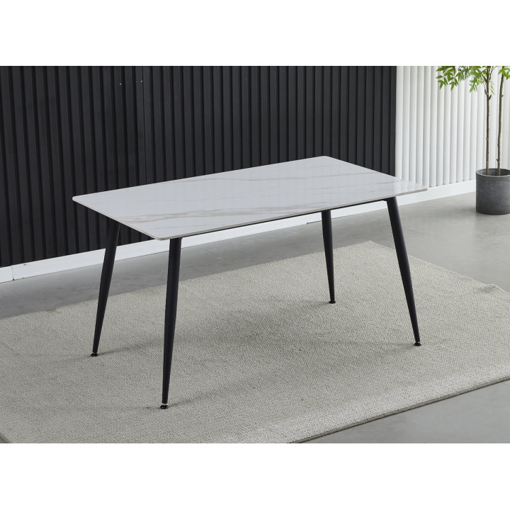Обідній стіл  INTARSIO KING CERAMIC нерозкладний