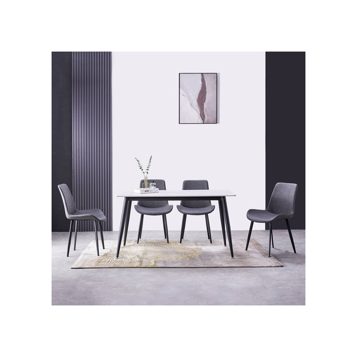 Обідній стіл  INTARSIO KING CERAMIC нерозкладний