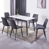 Обідній стіл  INTARSIO KING CERAMIC нерозкладний
