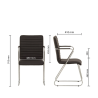 Стілець офісний NOWY STYL TASK CF, екошкіра