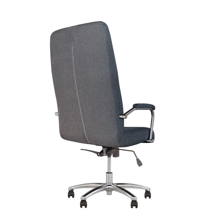 Крісло керівника NOWY STYL GRAND steel Anyfix, екошкіра