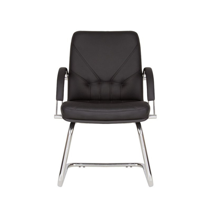 Крісло конференційне NOWY STYL MANAGER steel CF LB, екошкіра