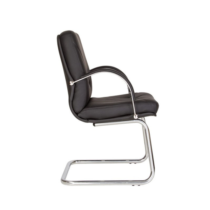 Крісло конференційне NOWY STYL MANAGER steel CF LB, екошкіра