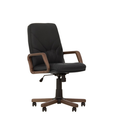 Крісло керівника NOWY STYL MANAGER extra Tilt EX1 LB, шкіра