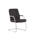 Стілець офісний  NOWY STYL CHESTER steel CF LB chrome, екошкіра