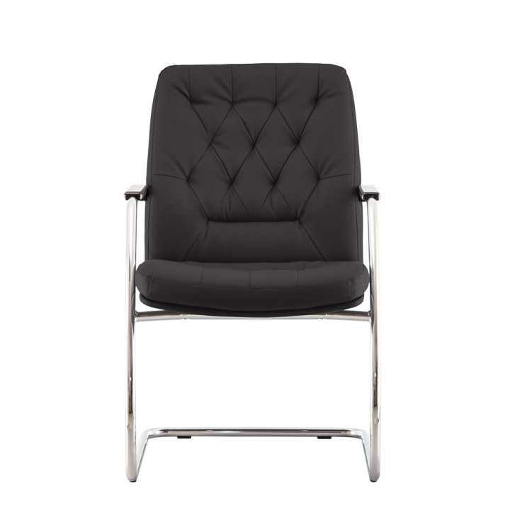 Крісло конференційне NOWY STYL CHESTER steel CF LB chrome, екошкіра