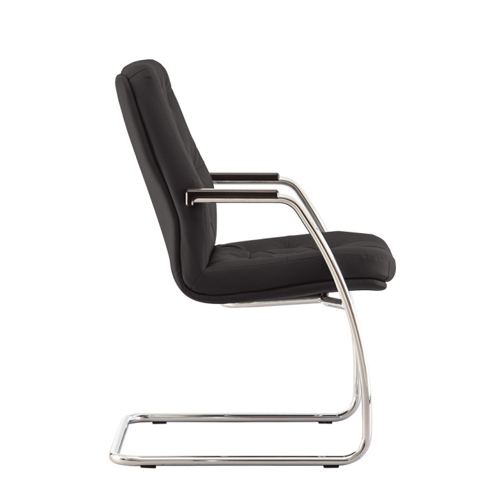 Крісло конференційне NOWY STYL CHESTER steel CF LB chrome, екошкіра