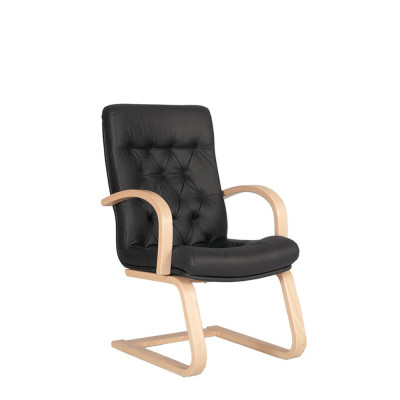 Крісло конференційне NOWY STYL FIDEL extra CF LB, шкіра