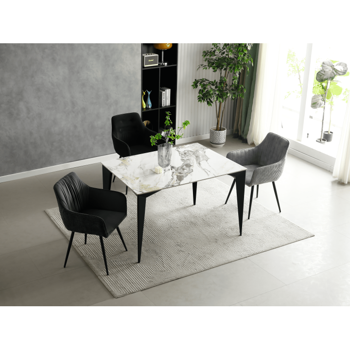 Кухонний стіл  NORMAN CERAMIC, нерозкладний